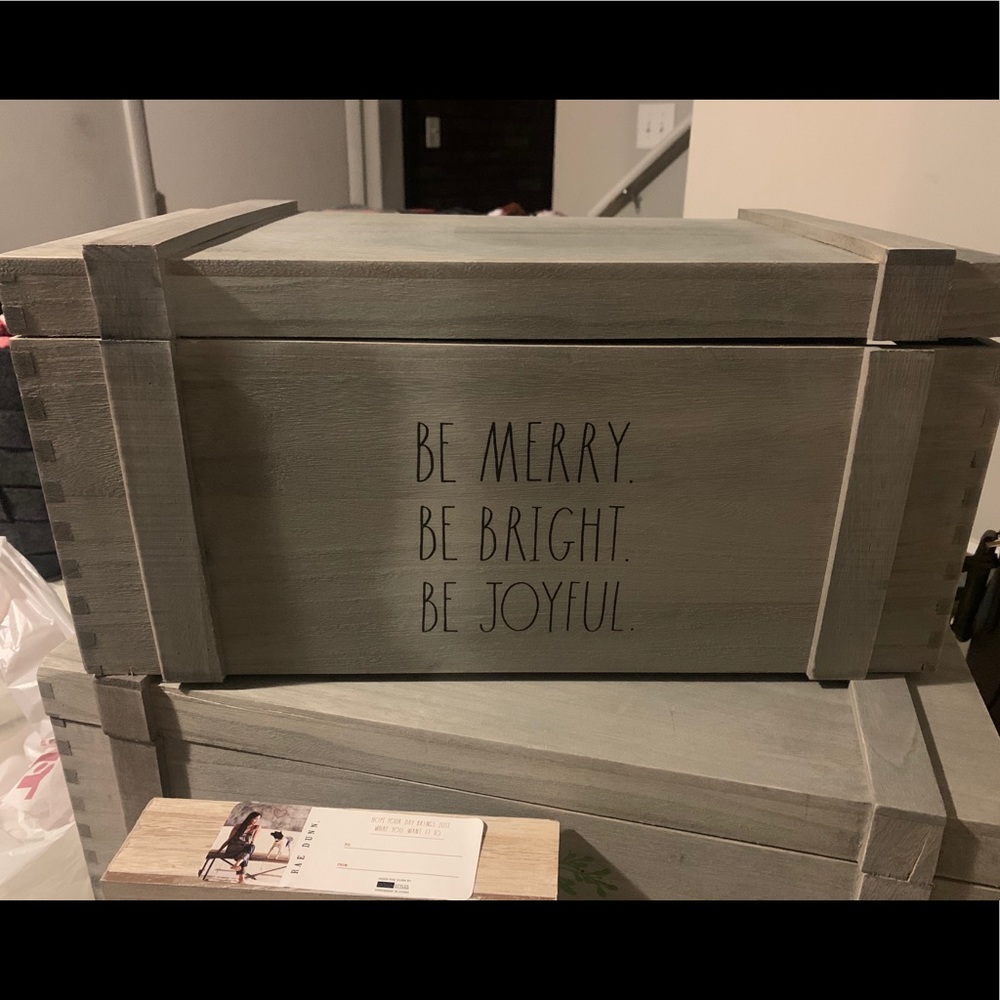Christmas decor box